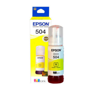 Recarga de tinta Epson T504, 70 ml, Amarillo, original (T504420-AL)
