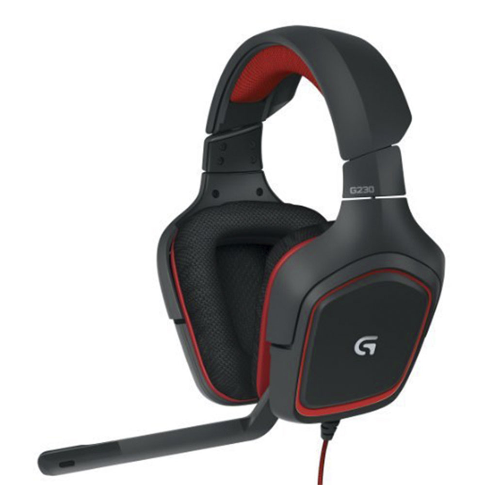 Audífono Logitech G332 con micrófono, 3.5mm, Black, (981000755) Percia