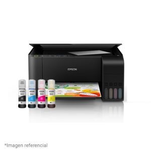 Impresora Epson EcoTank L3250, Multifuncional, Wifi + Kit de Tintas T544
