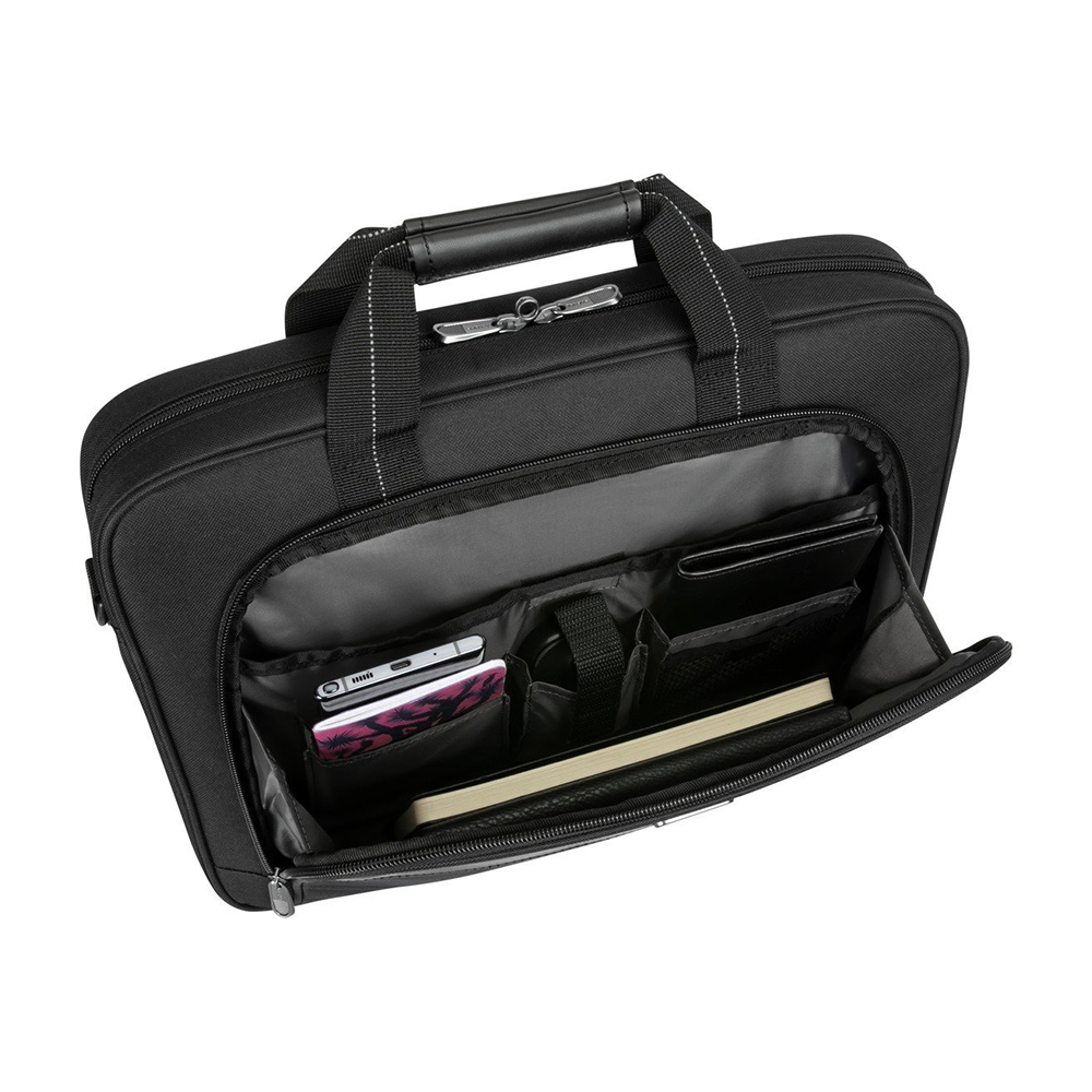 Maletín Targus Classic Slim Briefcase 16″, Black (TCT027US) PERCIA